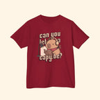 can you let a capy be? kids tee