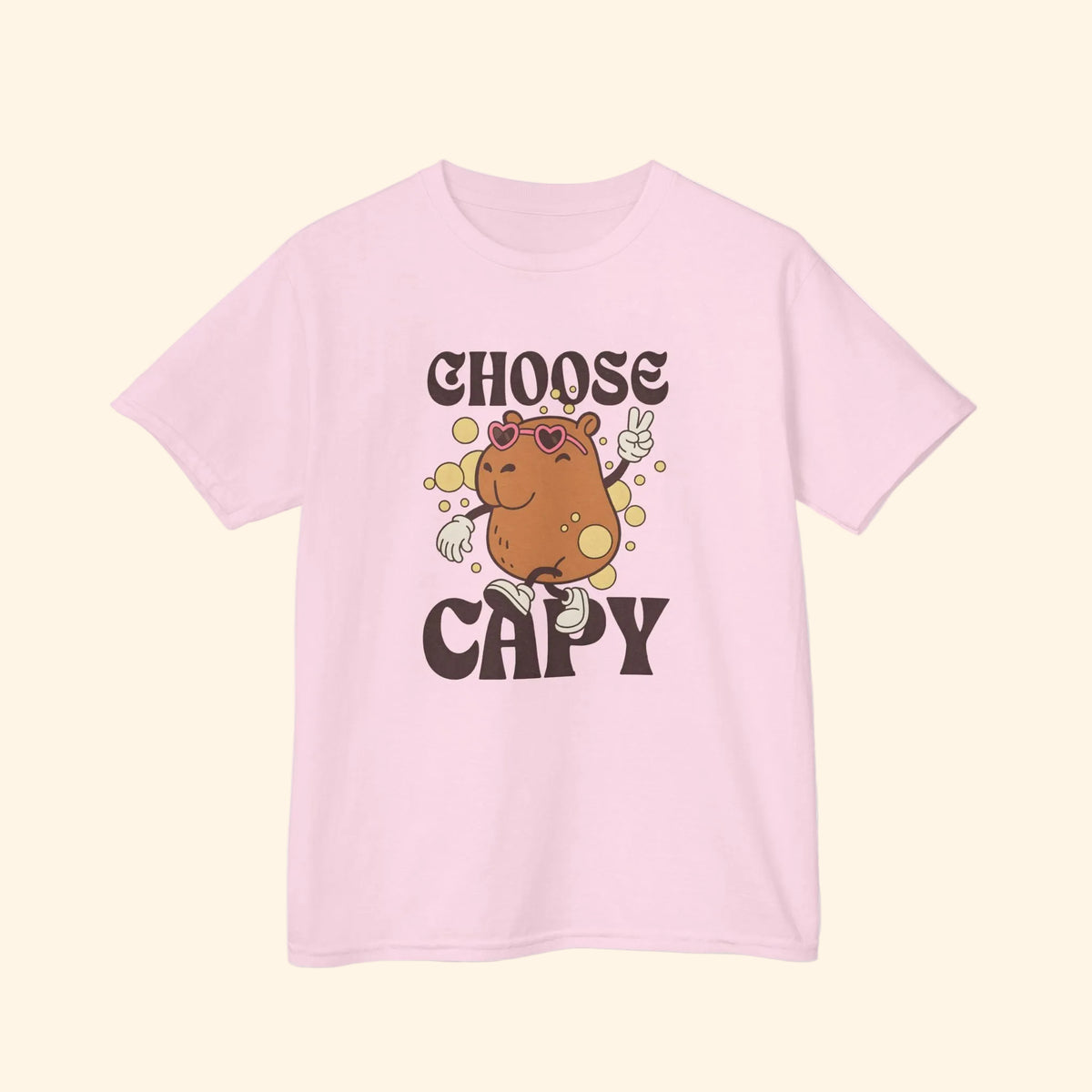 choose capy kids tee