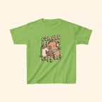 can you let a capy be? kids tee