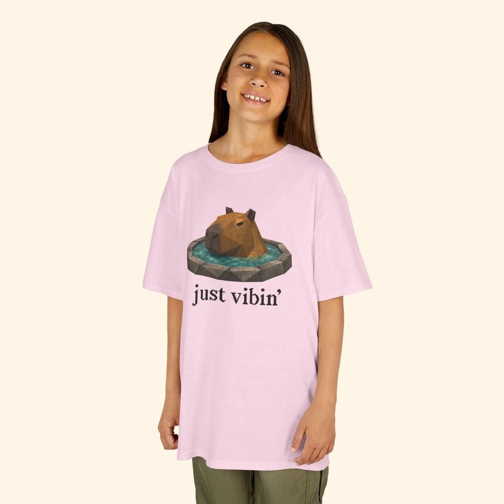 just vibin' kids tee