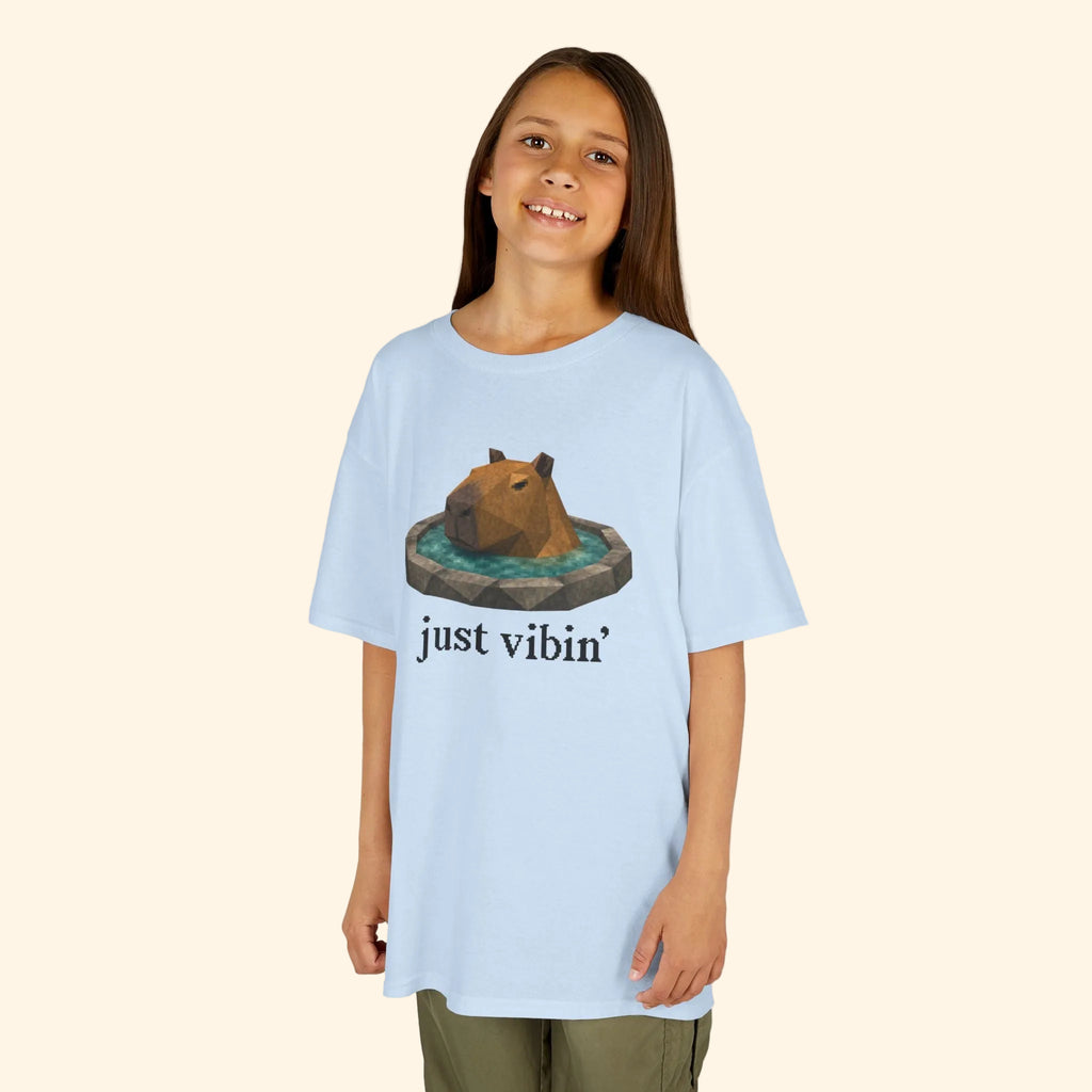 just vibin' kids tee