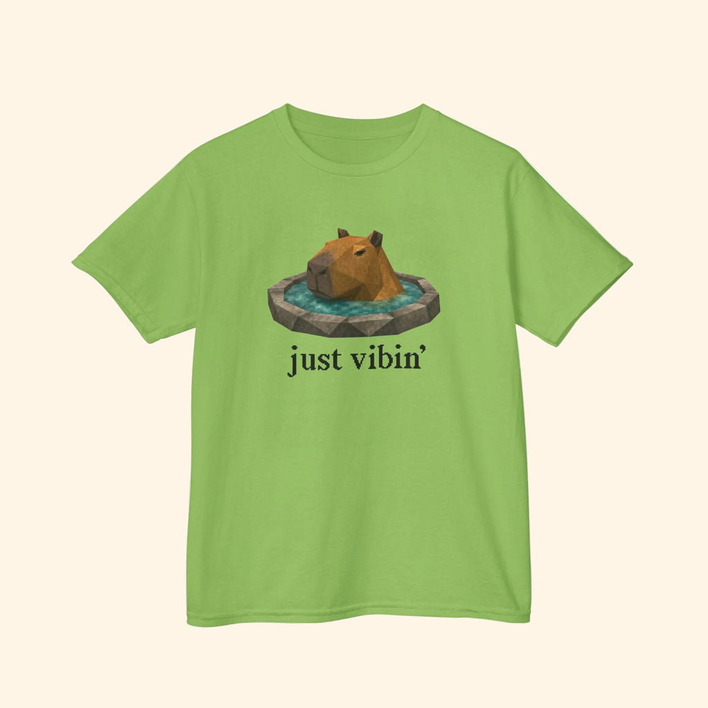 just vibin' kids tee