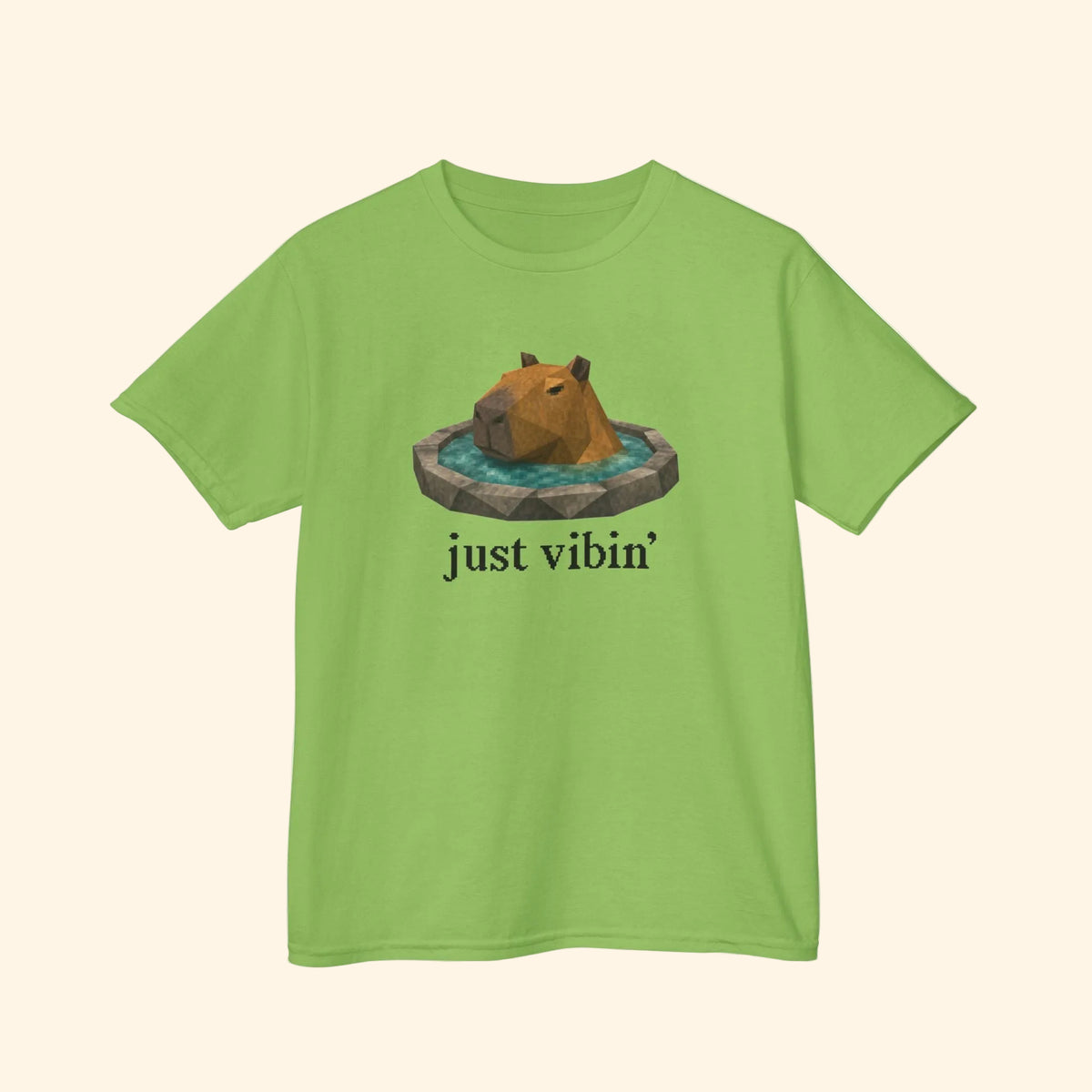 just vibin' kids tee