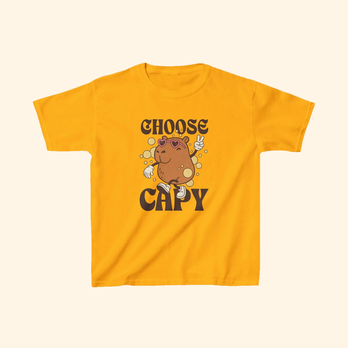choose capy kids tee