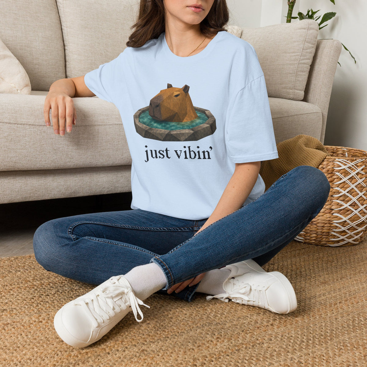just vibin' tee