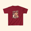 can you let a capy be? kids tee