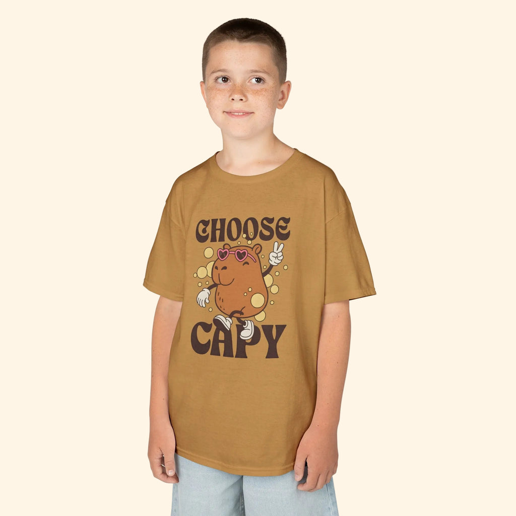 choose capy kids tee