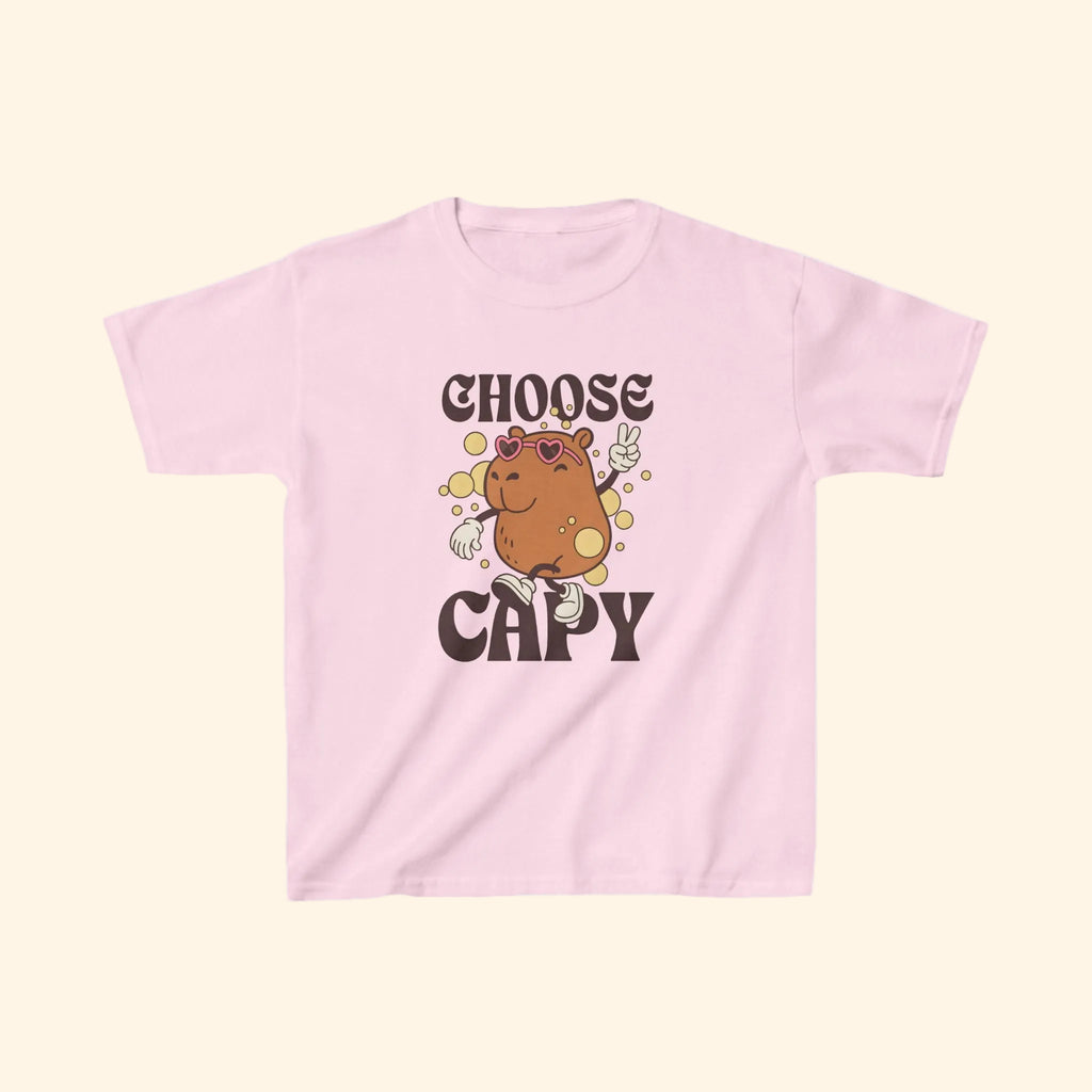 choose capy kids tee