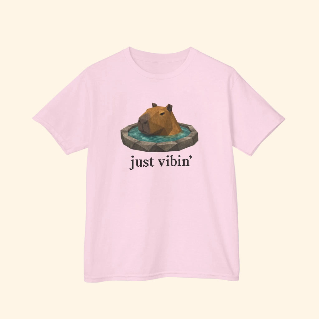 just vibin' kids tee