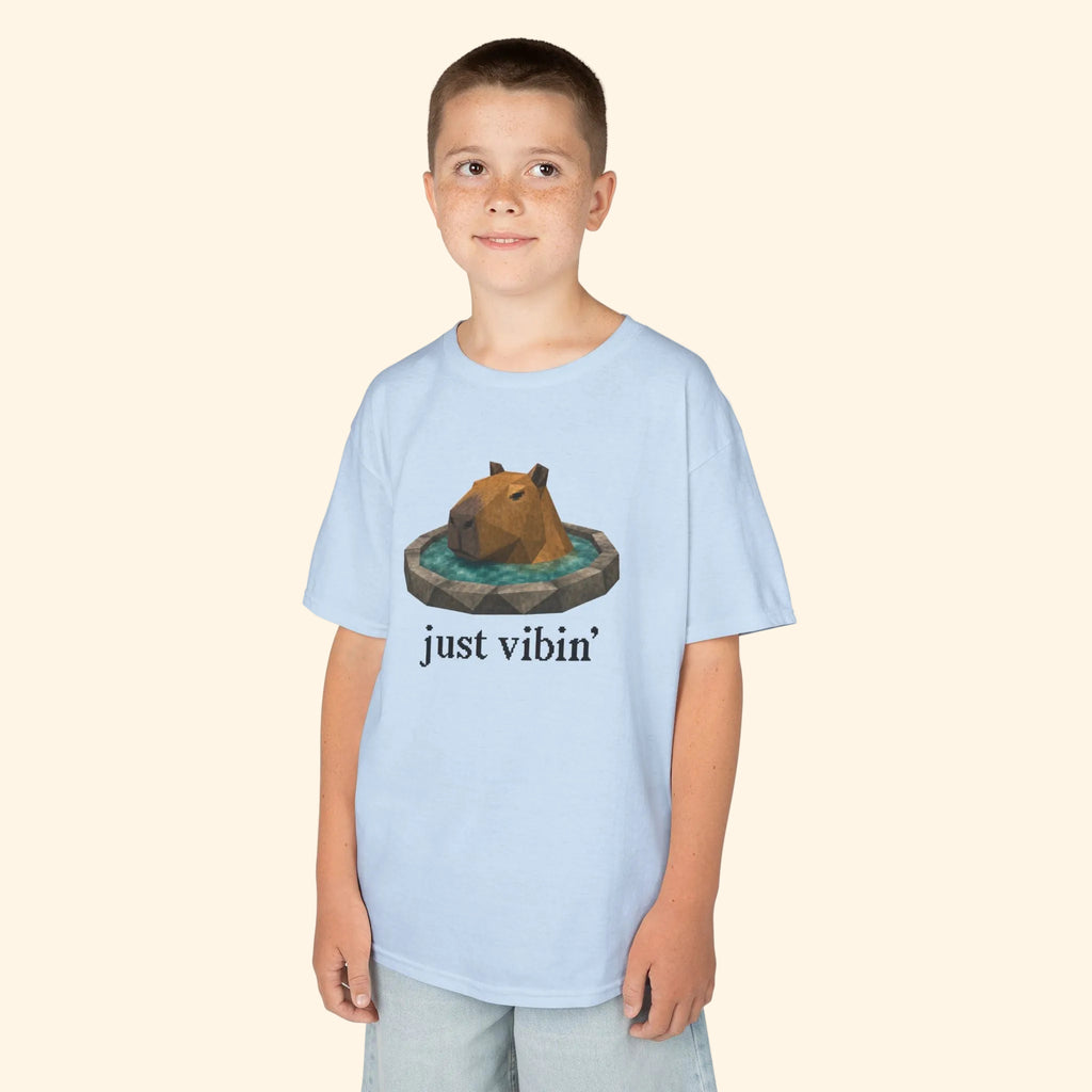 just vibin' kids tee