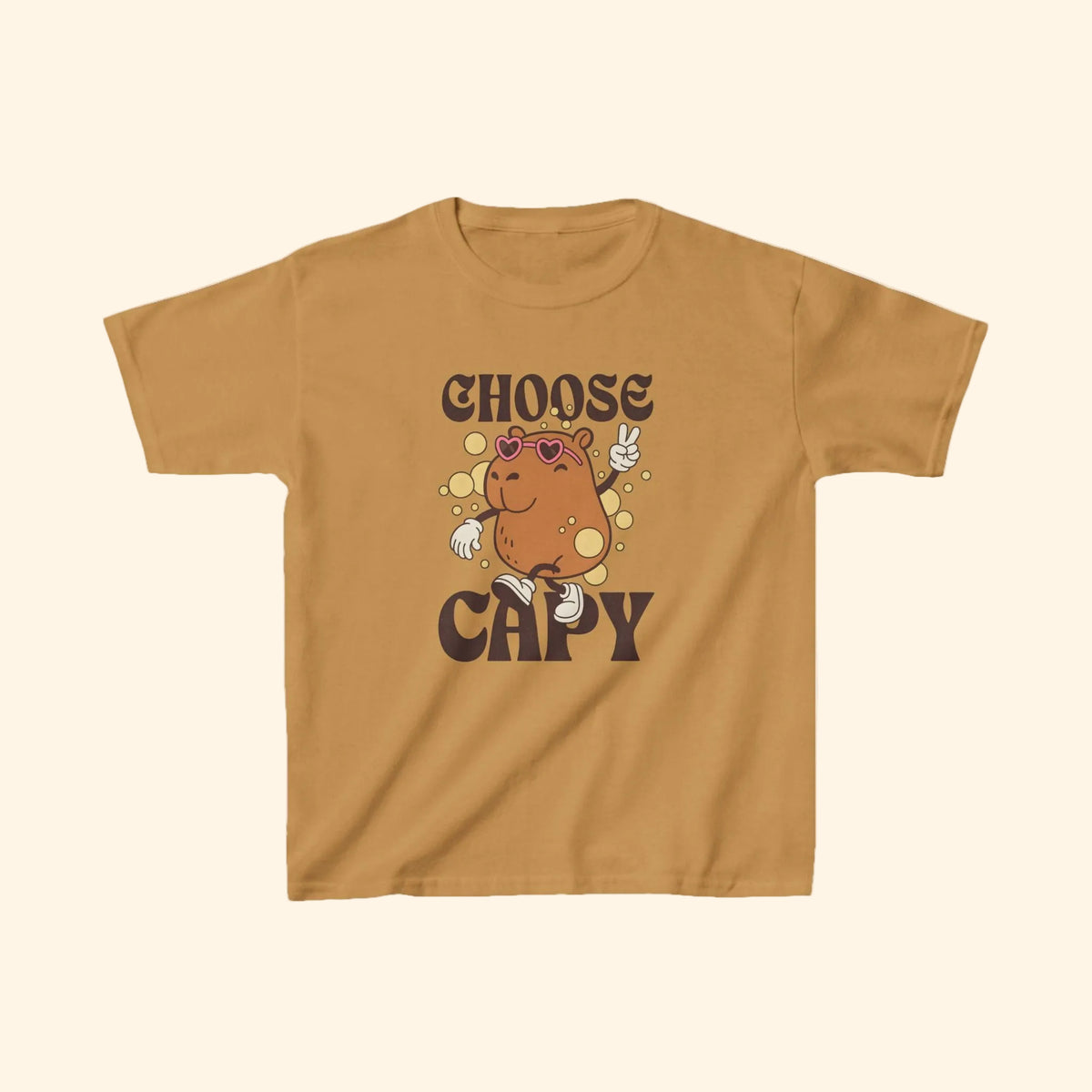 choose capy kids tee