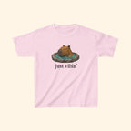 just vibin' kids tee