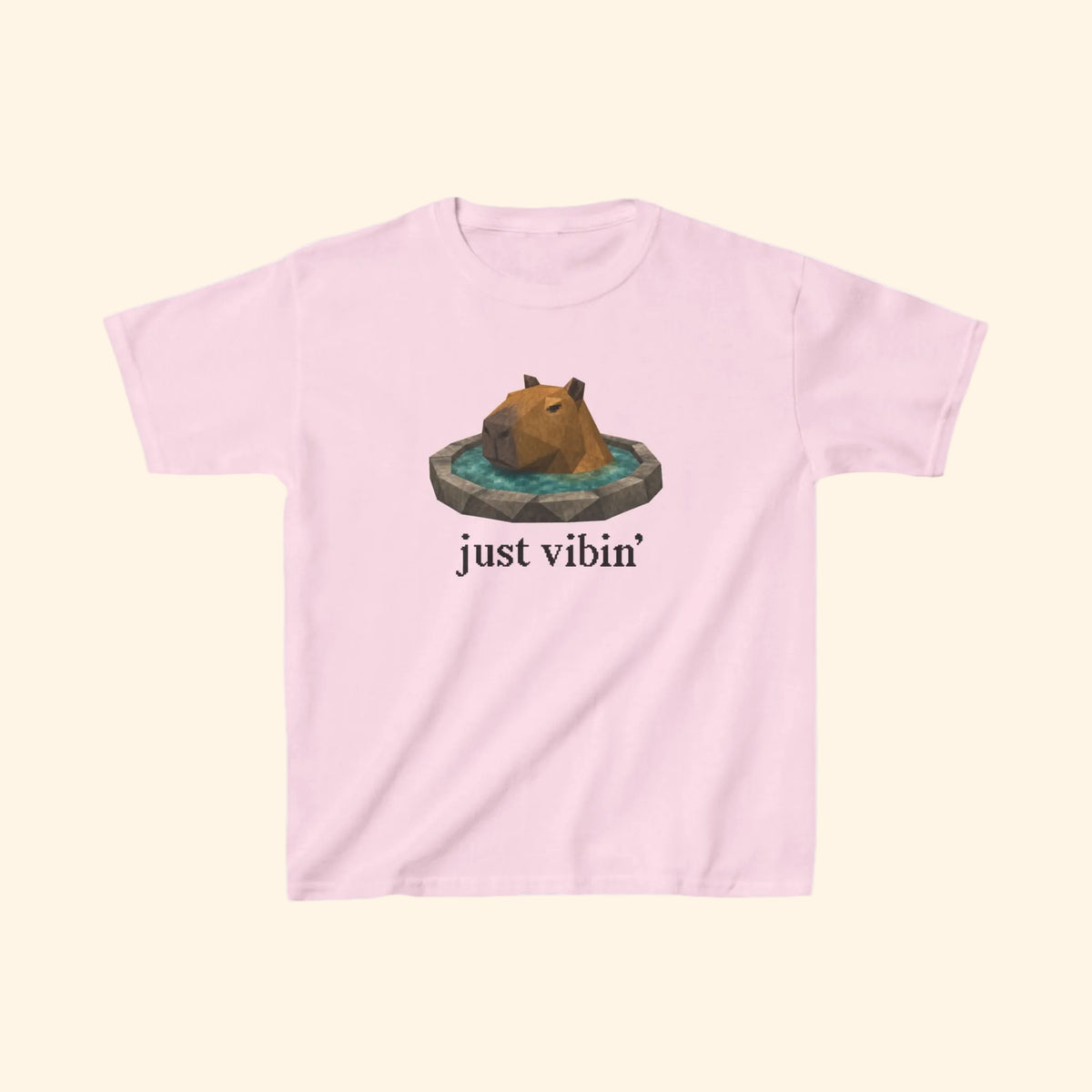 just vibin' kids tee