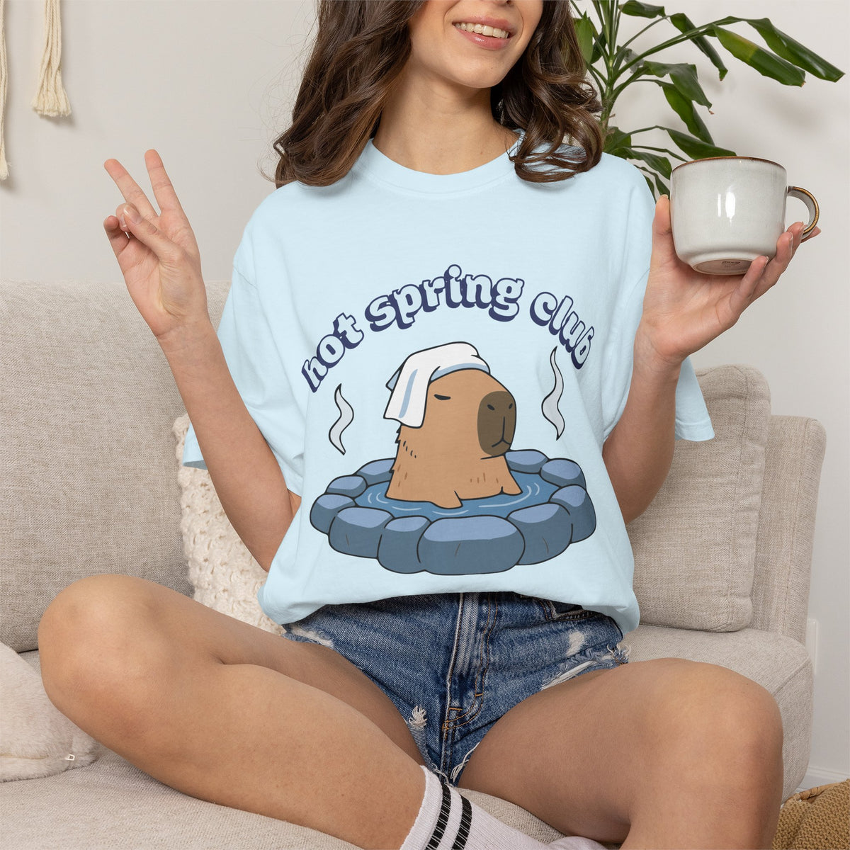 hot spring club tee