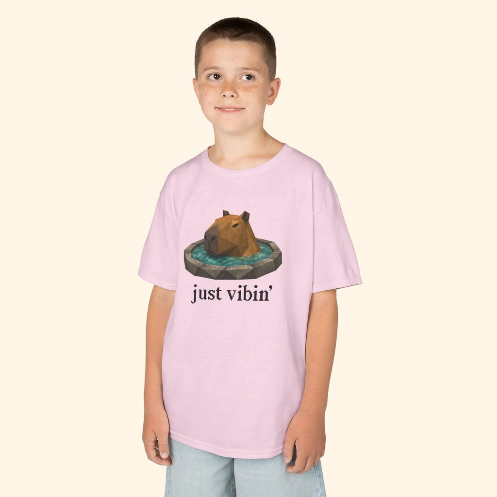 just vibin' kids tee