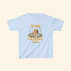 in my capybara era kids tee