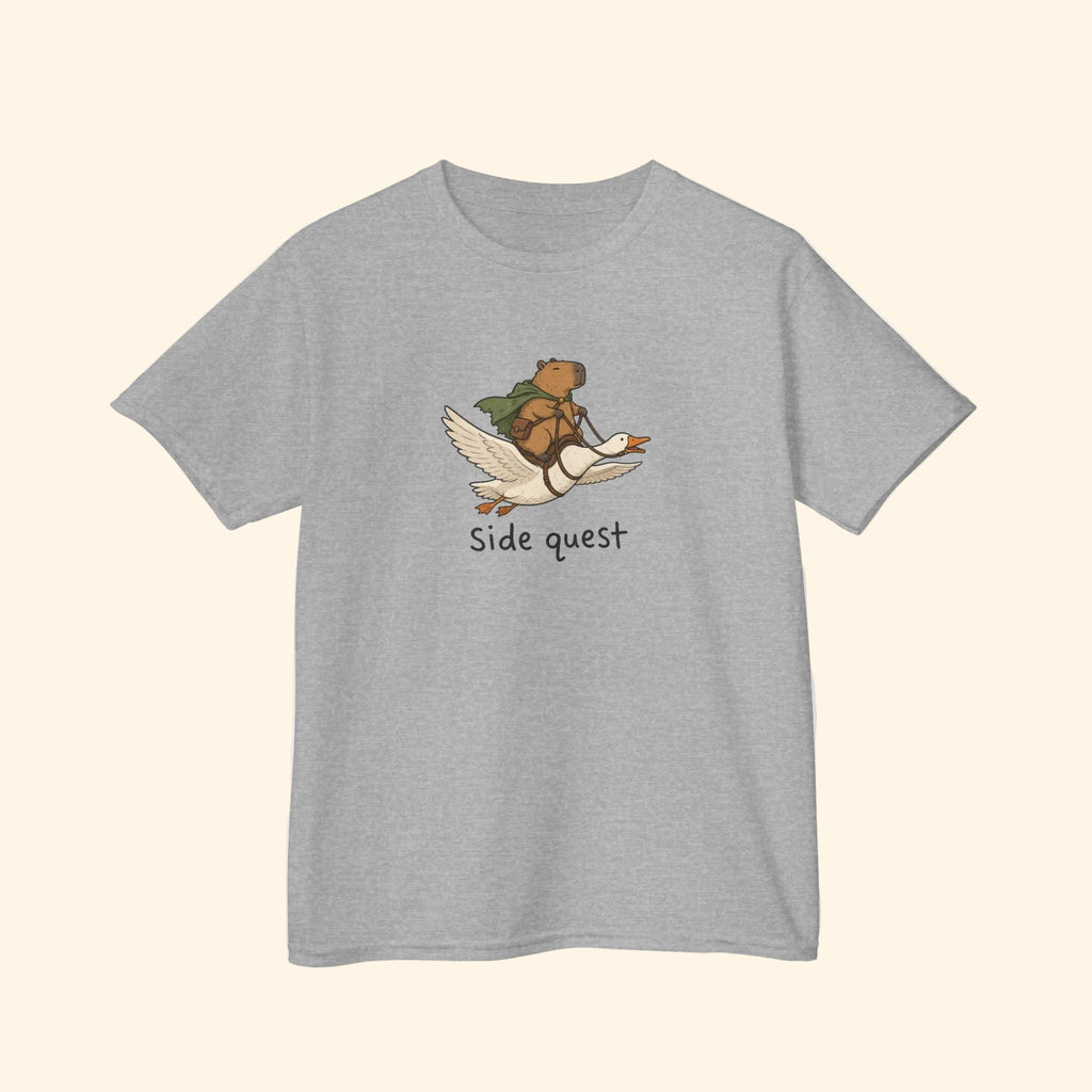 capybara side quest kids tee