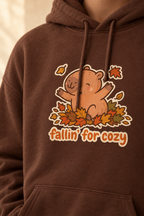 fallin' for cozy hoodie