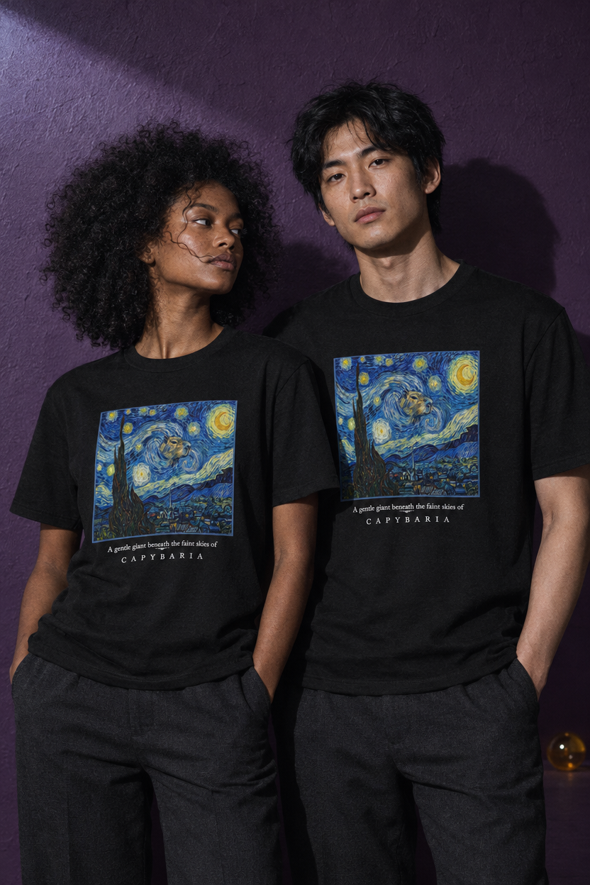 starry night x capy tee