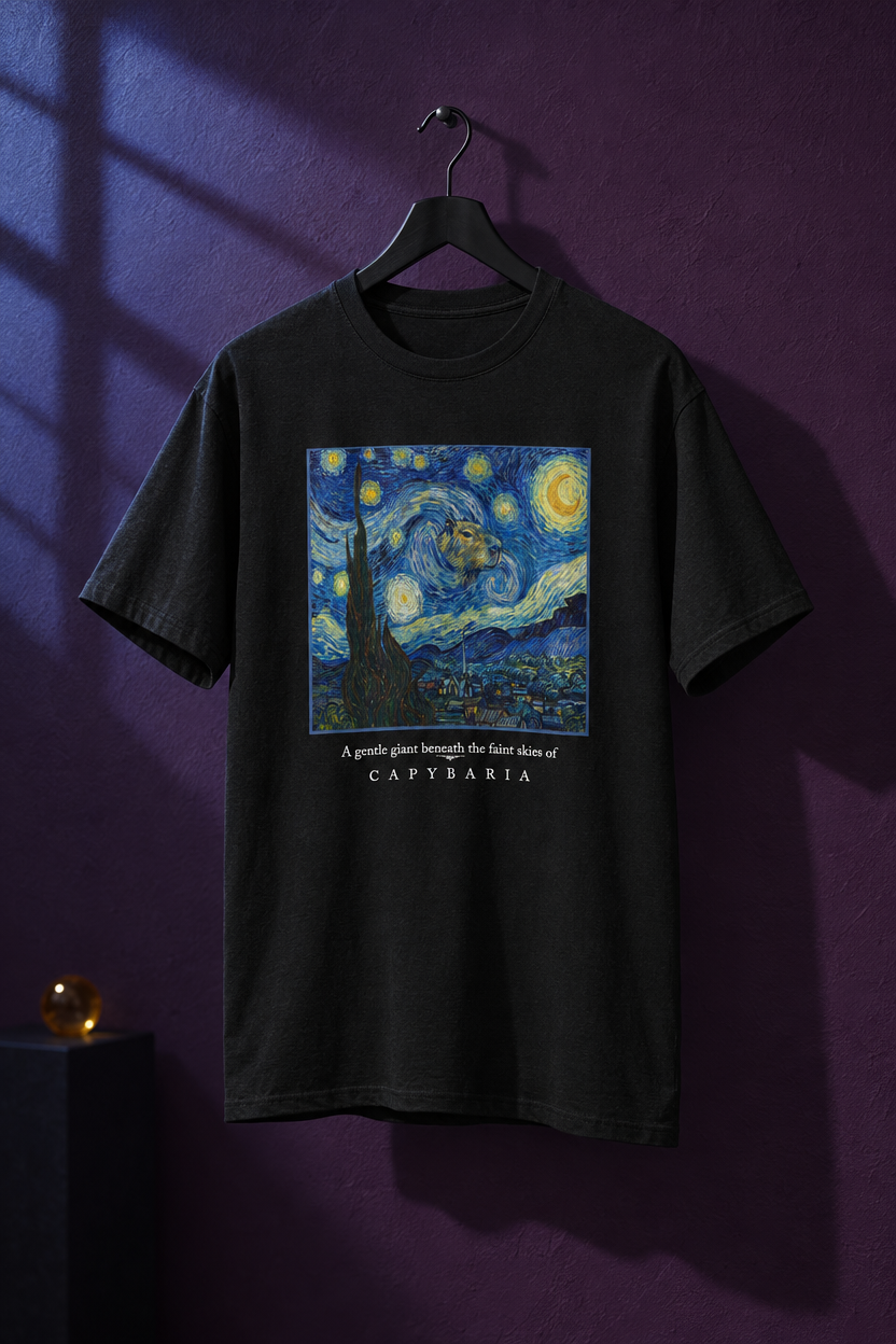 starry night x capy tee