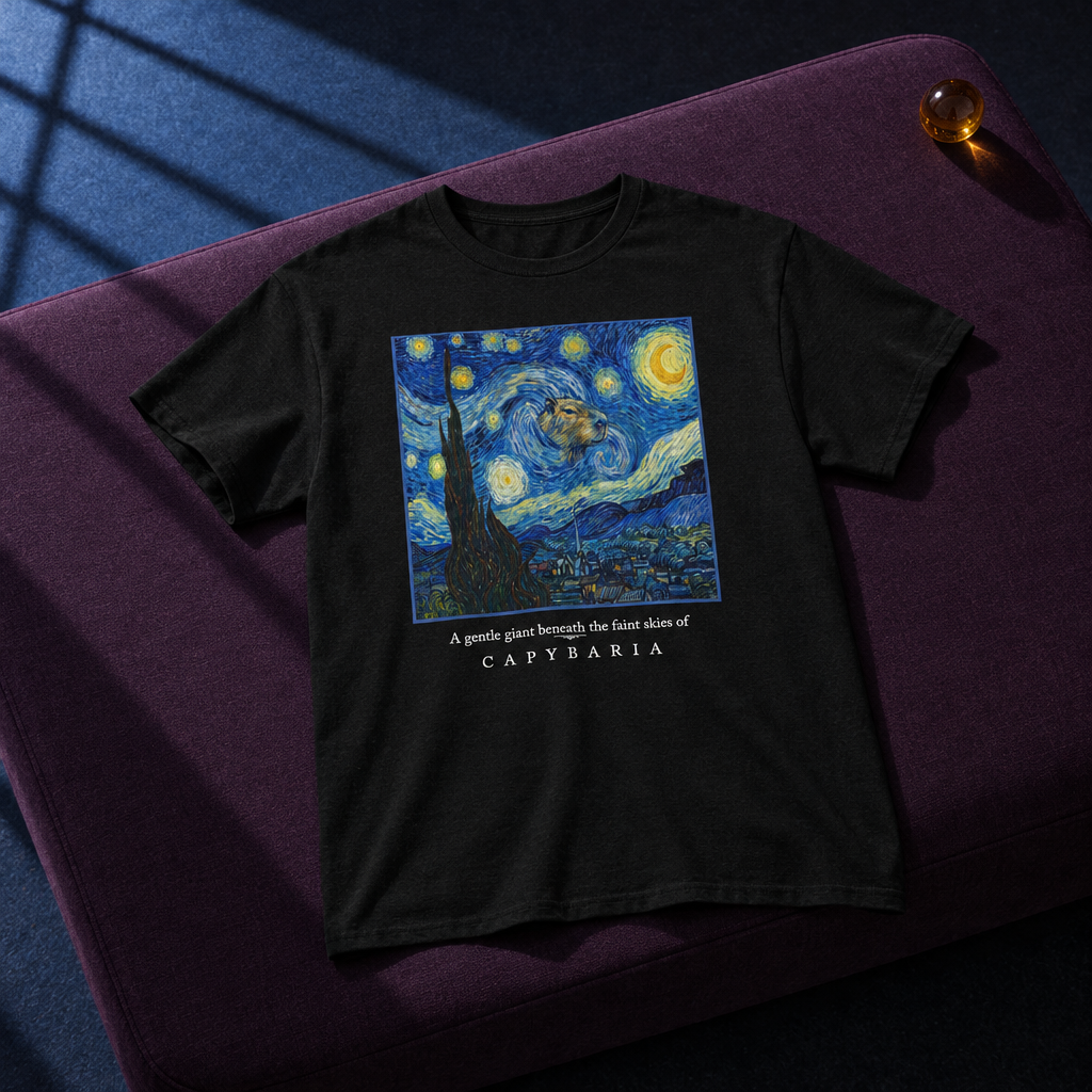 starry night x capy tee